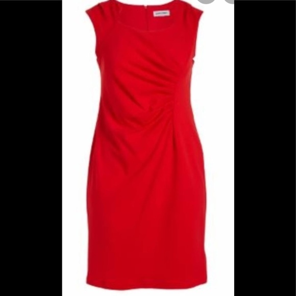 Shelby & Palmer Women's Career Dresses FIRE - Fire - Picture 3 of 5